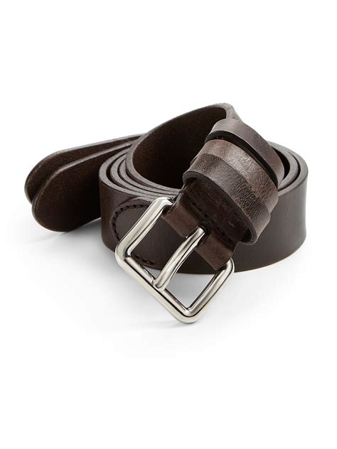 brown PRADA Men Belts 